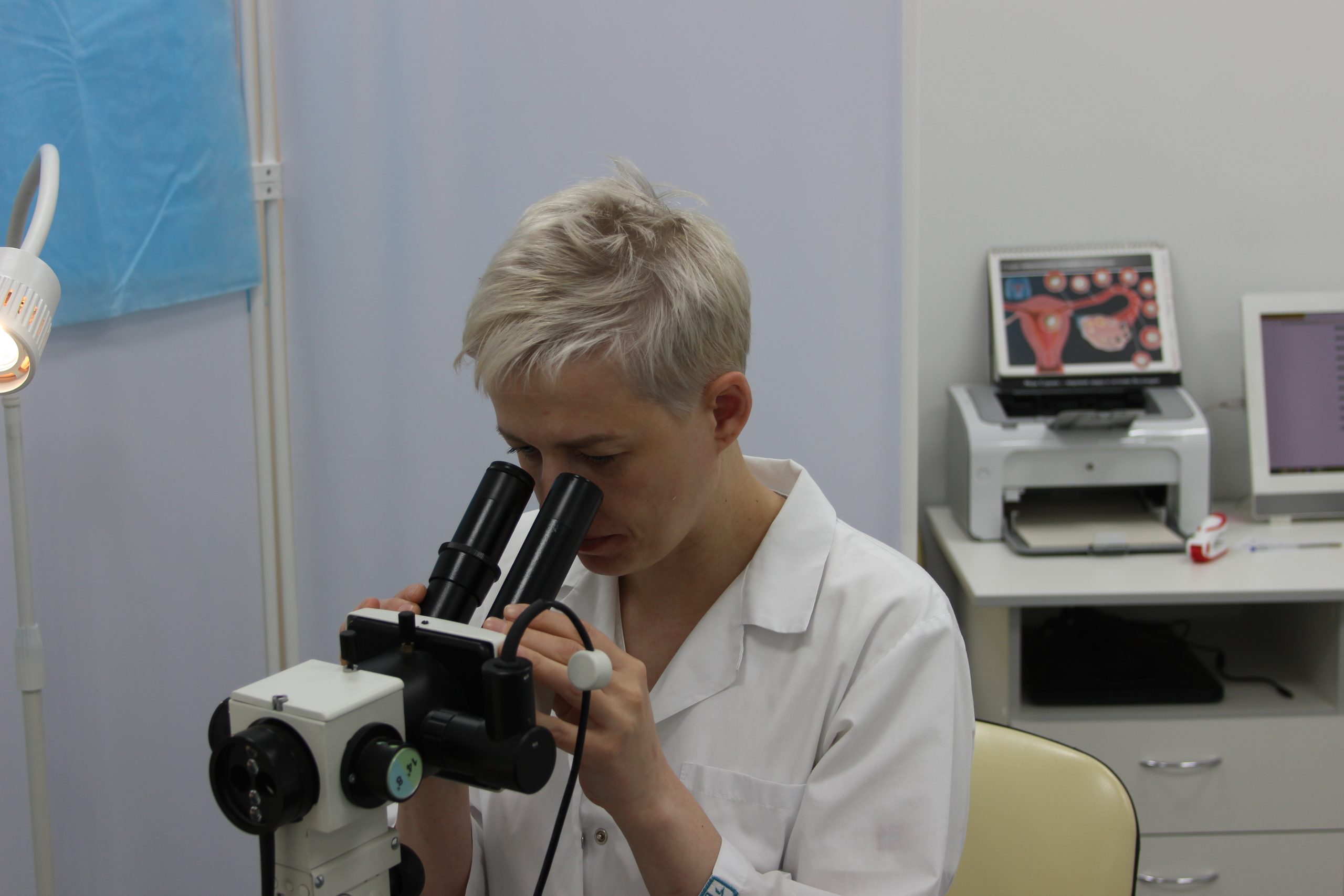 Как проходит процедура на Кольпоскопе ЭКС-1М