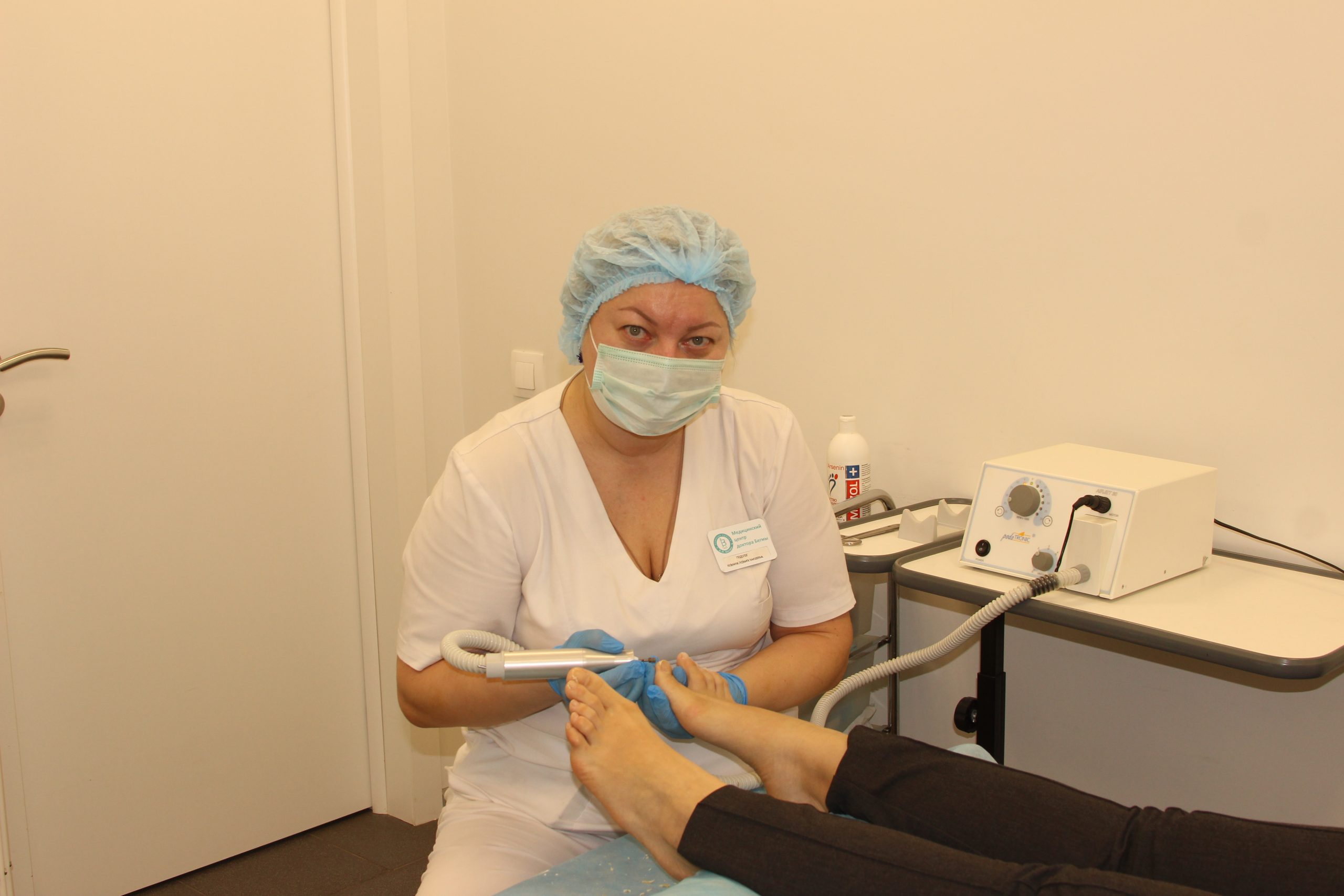 Как проходит сеанс с PodoTRONIC Air Jet 30