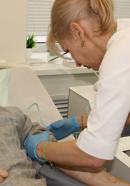 Капельницы в медицинском центре доктора Бегмы