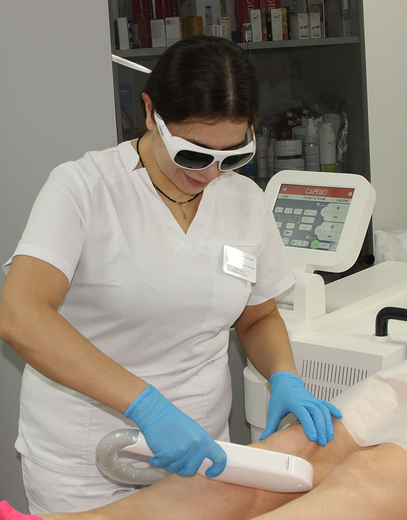 Удаление пигментации в интимной зоне